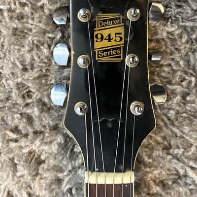 Hondo Deluxe 945 ES335 style - Vintage Gibson P/U - OHSC image 12