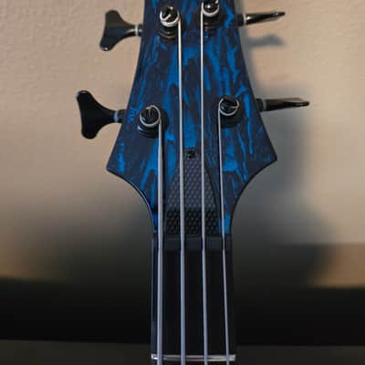 Schecter C-4 Silver Mountain 2021 - Corrosive Cobalt image 5