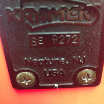 Kramer Spector P/J Style Bass 80's Hot Pink image 10