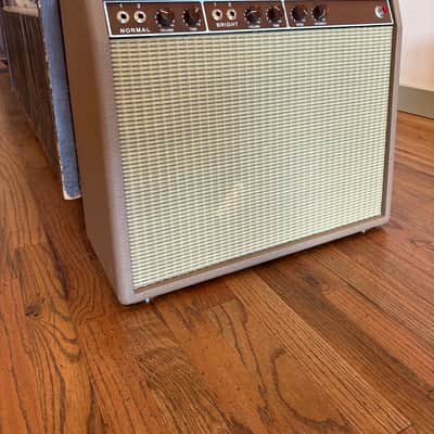 Handwired 6G3 Brownface Deluxe Circuit 1x12 Combo Recent - Brown image 2