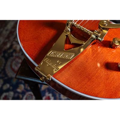 Gretsch Pro Nashville Bigsby Orange Stain image 7