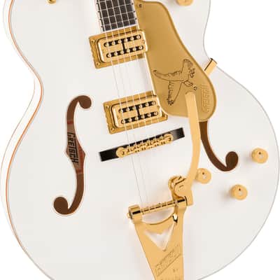 Pre-Order! GRETSCH FALCON HOLLOW BODY WITH STRING-THRU BIGSBY / WHITE image 2