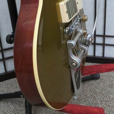 2013 Gibson Custom Shop 1957 Les Paul Standard Reissue Goldtop VOS with Bigsby image 11