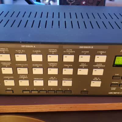 Ahlborn Classic Pipe Organ MIDI Module Classic Mid 90s - Metal & Wood image 1