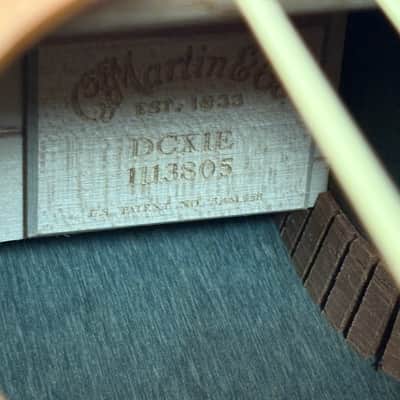 Martin DCX1E Natural 2005 image 12