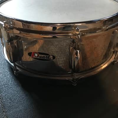 Pearl Oval Badge Snare Drum 60’s Chrome image 1