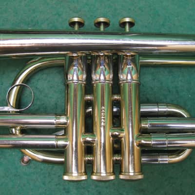 Olds Special Cornet 1963 2-Tone Bell - Reconditioned - Case & Olds 3 Mouthpiece image 11
