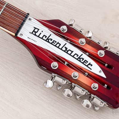 2000 Rickenbacker 360/12CW Carl Wilson Signature 12-String Fireglo, 370/12 Conversion, Near-Mint w/ Case, COA, Tags image 4
