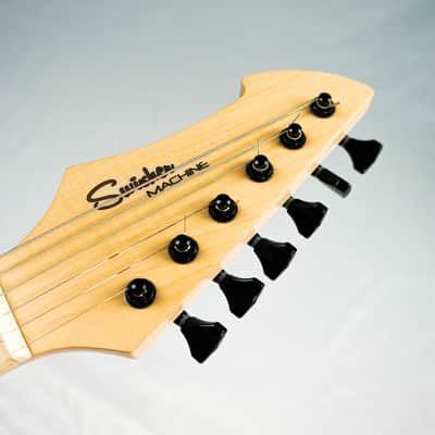 Swisher Handmade Machine 6 2022 Merlot Electric Guitar image 10