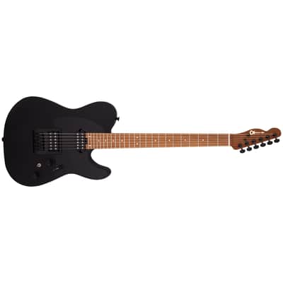 Pro-Mod So-Cal Style 2 24 HH HT CM Satin Black Charvel image 2
