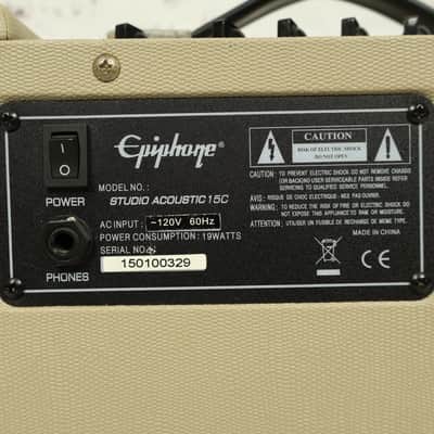 Epiphone Studio Acoustic 15C Acoustic Guitar Combo Amplifier image 6
