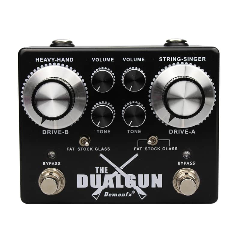 Demonfx Dual Gun 2 Channel Blues/Rock Overdrive Numerous set Options Fast US Ship No Overseas wait image 1