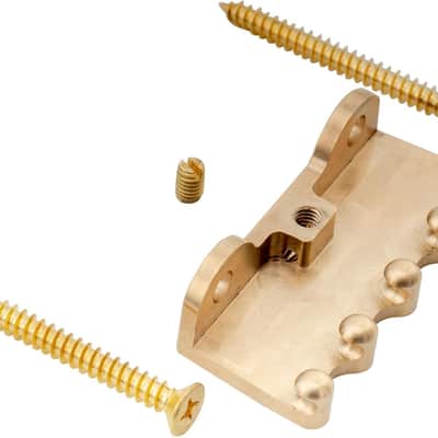 Ultra Heavy Duty Full Brass Electric Guitar Tremolo Claw for Strat/Floyd Rose Tremolo Bridge System, Original Color image 4