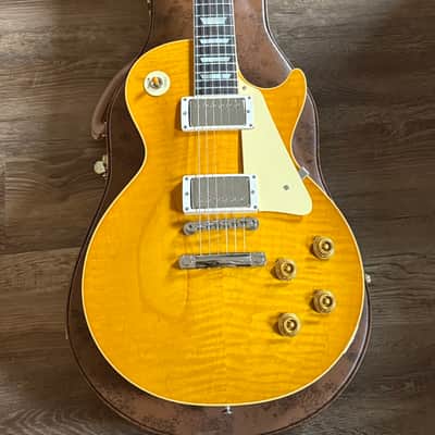 2025 Gibson Les Paul 1959 Reissue Lemonburst Gloss Made to Measure image 8