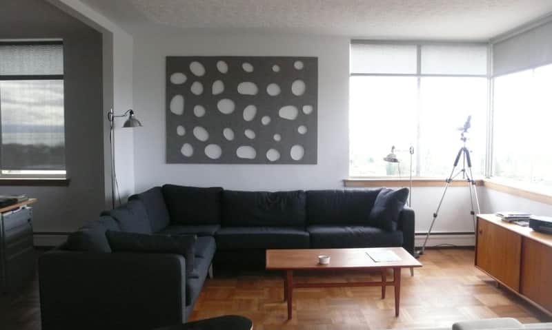 PET Felt Acoustic Panels - 24" x 48", Recycled, NRC 0.88 (48 sq ft Carton) image 1