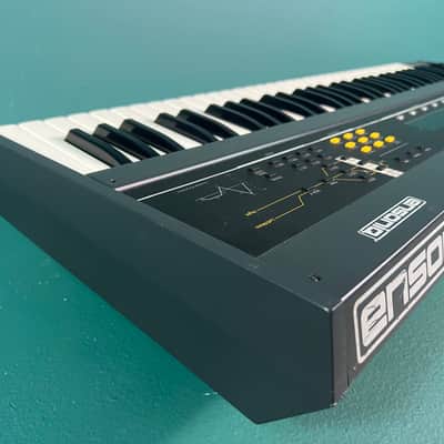 Ensoniq ESQ-1 Wave Synthesizer 1986 - Black “Metal Version” + Music Pack Cart image 8
