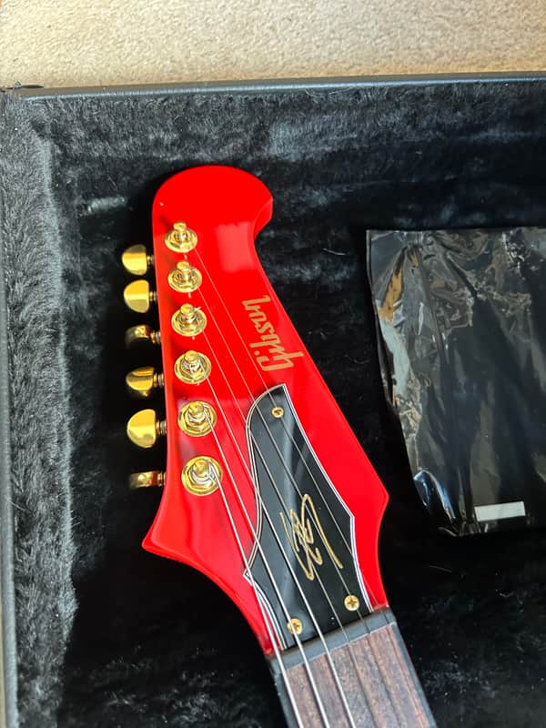 Gibson Lzzy Hale Signature Explorerbird 2022 - Cardinal Red - Image 10