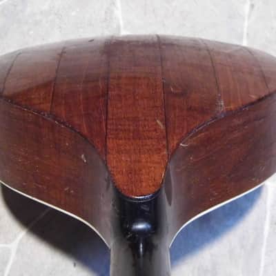fine old VOGTLANDSPERLE solid arched back 8string MANDOLIN mando Germany 1920s image 9