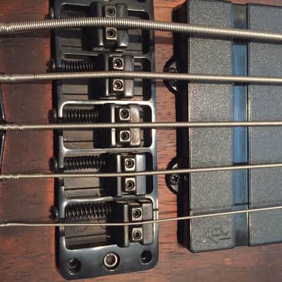 Warwick Dolphin Pro I 5 String Bass 1995 thumb streamer katana image 6