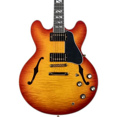 Gibson ES Supreme Semi Hollow Electric Guitar - Bourbon Burst image 7