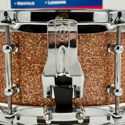 Montineri 12” x 5” Maple Snare 2025 - Champagne Sparkle image 5