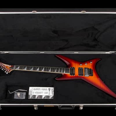 Jackson USA Warrior WR1 - Burnt Cherry Burst - Oiled Neck PV image 16
