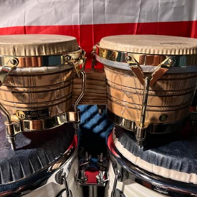 L.P. Giovanni Hildalgo Galaxy Bongos - Wood image 4