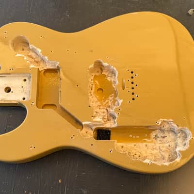 Fender Squire telecaster - Butterscotch blonde image 4