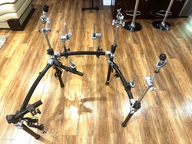 Roland MDS-12X Drum Stand With All Arms and Mounts / Complete Wiring...EXCELLENT image 1