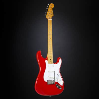 Squier Classic Vibe '50s Stratocaster MN Fiesta Red - Electric Guitar image 8
