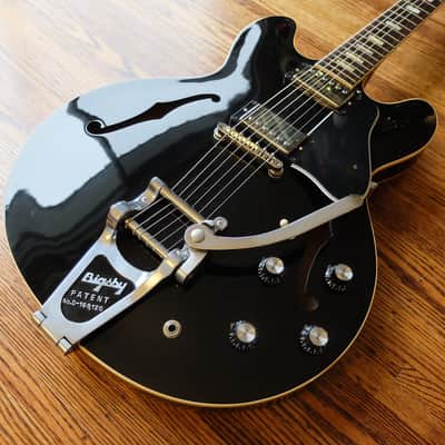 Gibson Memphis ES-330L Humbucker 2015 Ebony image 1