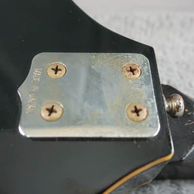 Firstman Liverpool Violin Guitar - Black - Hollow Body Japan image 20