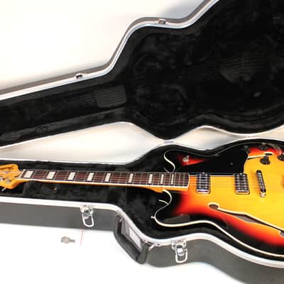 2013 Fender Modern Player Coronado II Semi-Hollow 3-Color Sunburst • HSC image 14