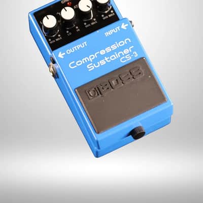 Boss CS-3 Compression Sustainer (Black Label) 1986 - 1992 - Blue image 2