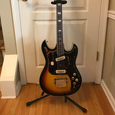 Kent Model 743 Bass Guitar  1966-1967 "Sunburst" image 1