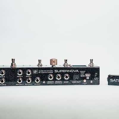 Saturn Pedals - Supernova - Advanced Effects Switcher & Controller +  Oxygen Buffer - Galactic Black image 2