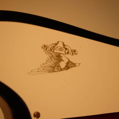 Rare Samick mini firebird bass 1980 image 4