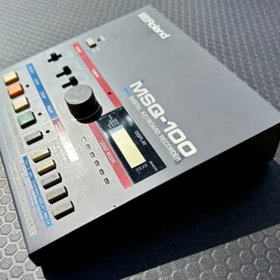 Roland MSQ-100 MIDI Digital Keyboard Recorder 1984 - 1986 - Black image 3