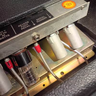 Fender Silverface Reverb Unit 1971 - Silverface image 5
