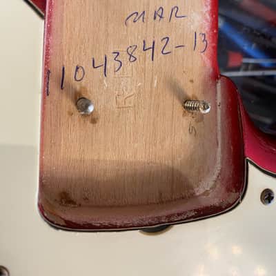 FENDER 62 Jazz Bass Relic Custom Shop 2012 Candy Apple Red image 18