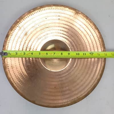 Zildjian 14"Scimitar Hi-Hats Cymbals Set Pair B8 Pre-ZBT Era 1230/1260g Vintage image 23