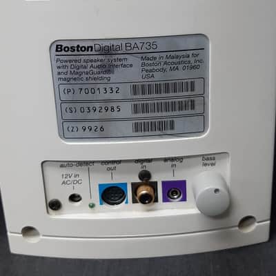 Boston Acoustic BA735 - White Multimedia Audio System image 4