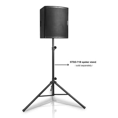 CARME-12MM | CARME Series 12" Multipurpose Loudspeaker/Monitor, Coaxial Compression Driver for Installation, Live Sound, Karaoke, Bar, Church, Black image 5