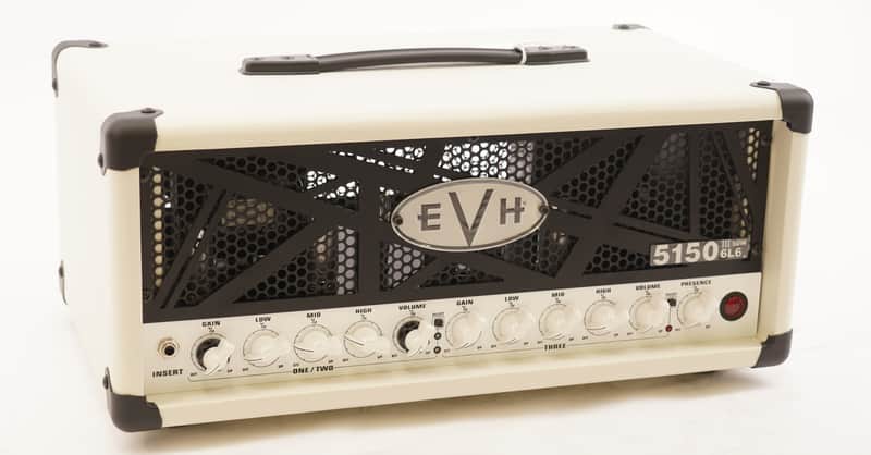 EVH 5150 III Ivory 50 Watt with 6L6 Head Tube Amplifier image 1