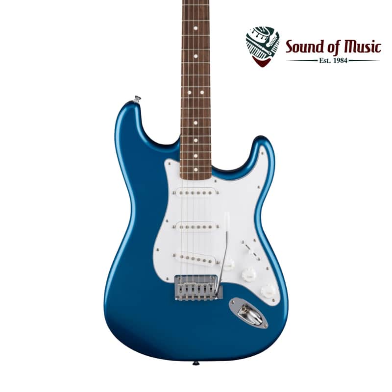 Fender Standard Stratocaster, Laurel Fingerboard, White Pickguard - Aqua Marine Metallic image 1