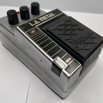 Ibanez LA Metal LM7 1980s - Silver image 5