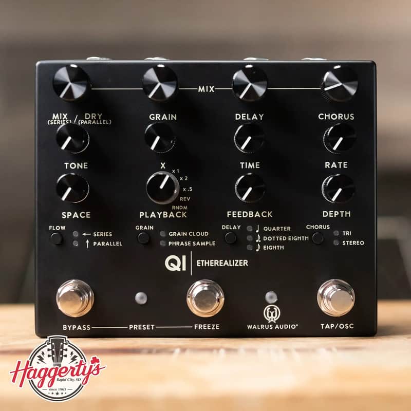Walrus Audio Qi Etherealizer Pedal - Black image 1