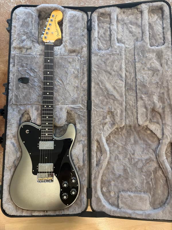 Fender American Professional II Telecaster Deluxe with Rosewood Fretboard 2020 - Present - Mercury image 1
