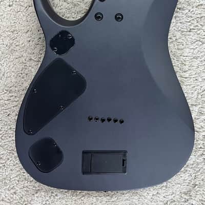 Mint Ibanez RGD61 BAM Solid Body Electric Guitar, Black Aurora Burst Matte Finish image 4