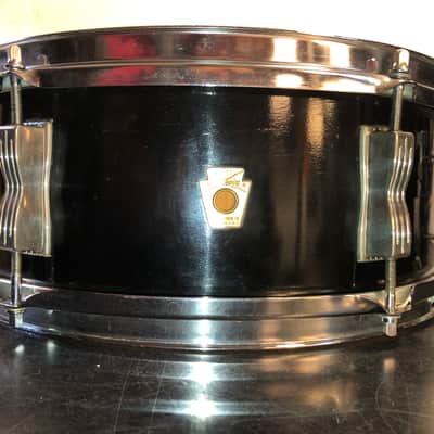 Ludwig Jazz Festival Black 1960’s  snare drum image 1
